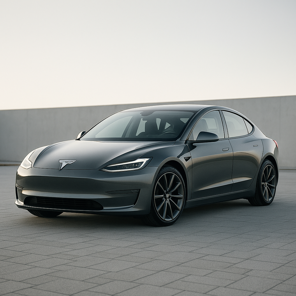 Tesla Rebuild electric sedan